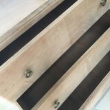 Walnut veneer chest of drawers 1930s