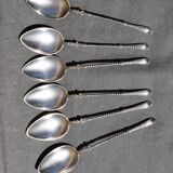 6 petites cuillères a café argent 800 w t b wilhelm binder germany