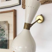 Pair of Italian design wall lights from the 1950s