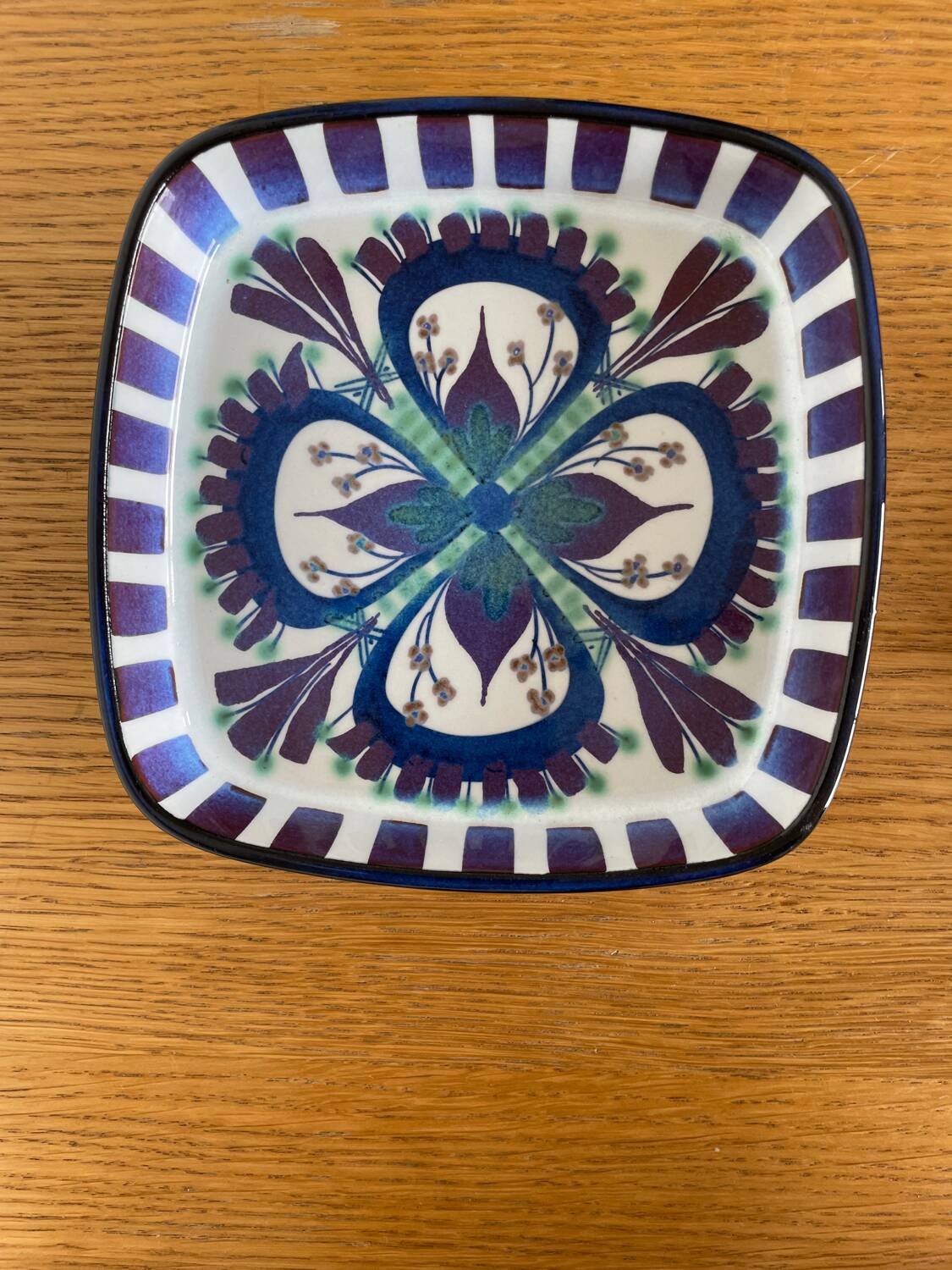 Royal Copenhagen Vintage Tray – Hand-Painted Earthenware – Model 288