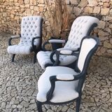 Victoria Chesterfields armchairs