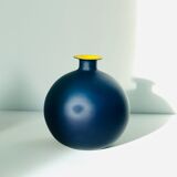 Murano glass vases in the style of Carlo Moretti, Italy 1970s