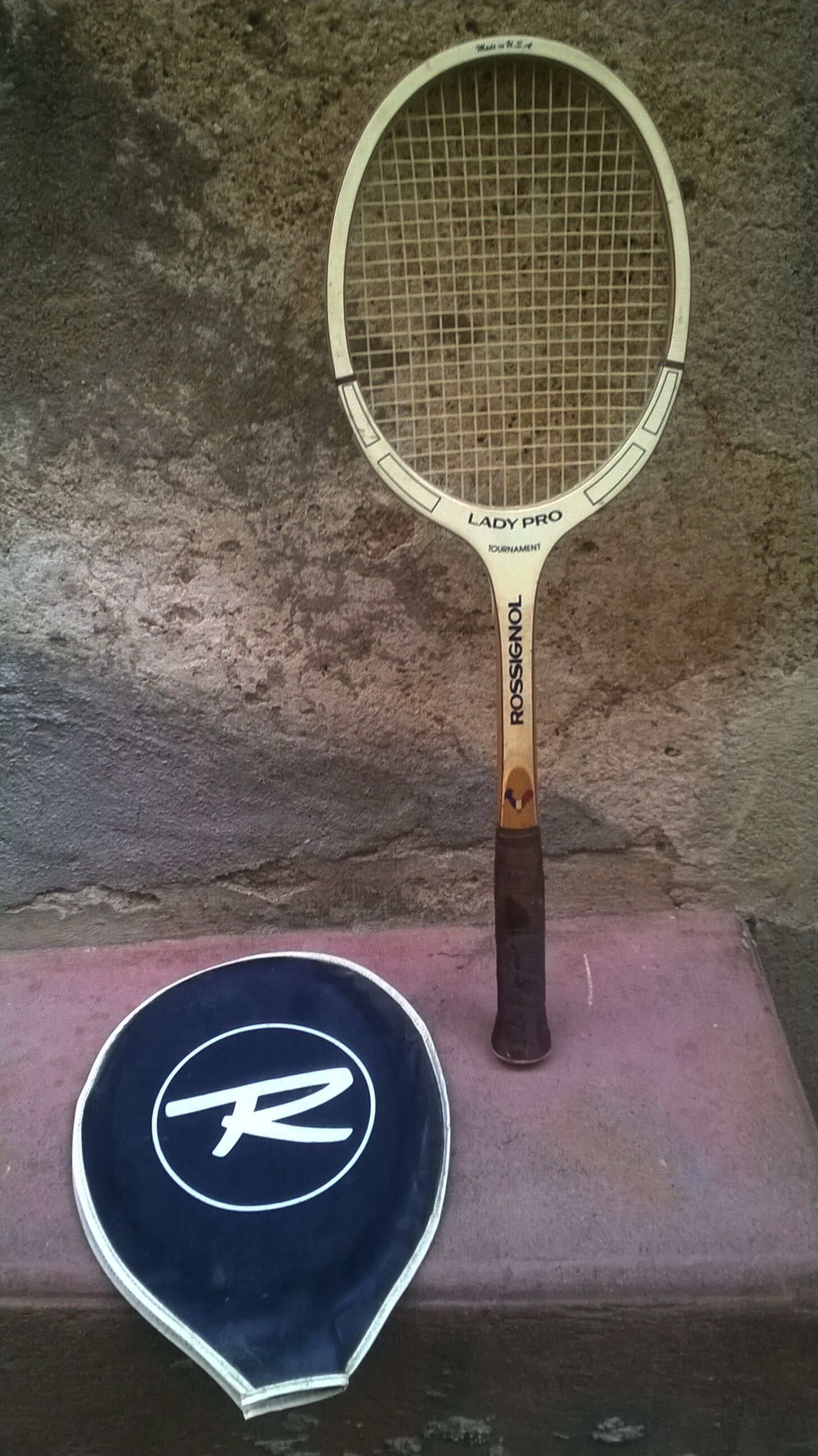 Vintage tennis racket