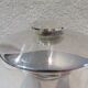 Christofle silver plated sugar bowl, Mercury model, Lino Sabattini