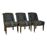 Set Of Three Victorian XlX century nursing chairs