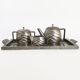 Coffee service art deco tin cuvelier