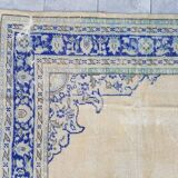 Turkish Oushak Living Room Rug sku910