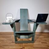 Paire de fauteuils constructivistes de Philippe Parent, vers 1980