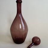 Bubble glass big carafe Biot 42 cm