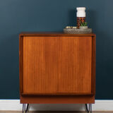 Retro teak 1960s g plan form five sideboard cabinet on hairpin legs