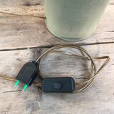 Vintage stoneware lamp foot