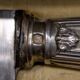 Auguste Leroy Pontoise leg of lamb service – solid silver Minerva
