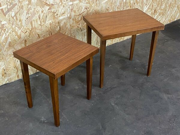 2x 60s 70s Table d’appoint Danois Design Moderne 60s 70s