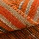 Orange & Pink Oushak Runner Rug, 103x325Cm