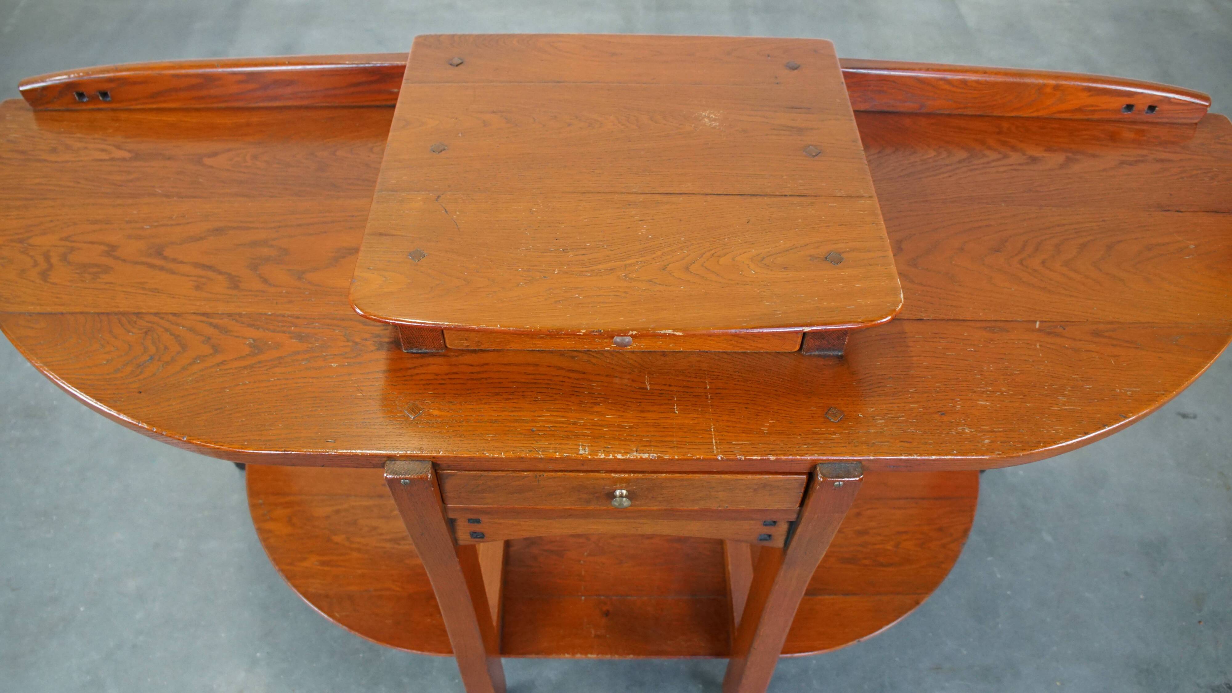 Jugendstil, Art Nouveau hallway cabinet/side table by Schuitema