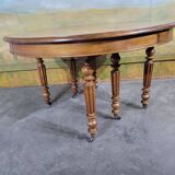 Louis Philippe round extending table