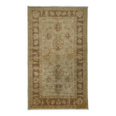 Turkish Handknotted Wool Oushak Rug 91 cm x 154 cm
