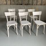 6 Baumann bistro chairs n°54