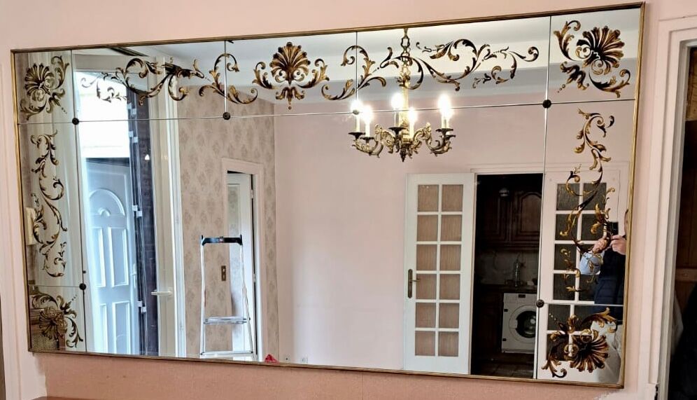 Bistro mirror 236x120cm