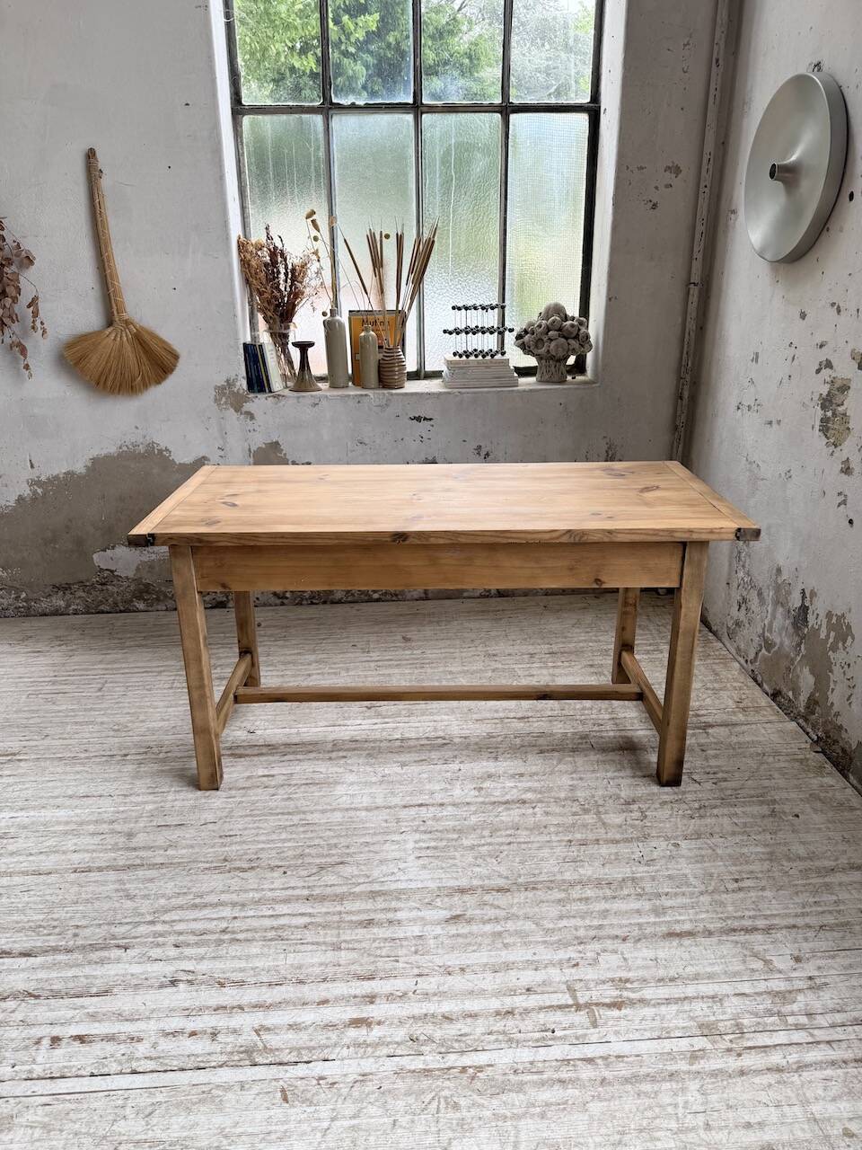 Farm table in pine, 1950s