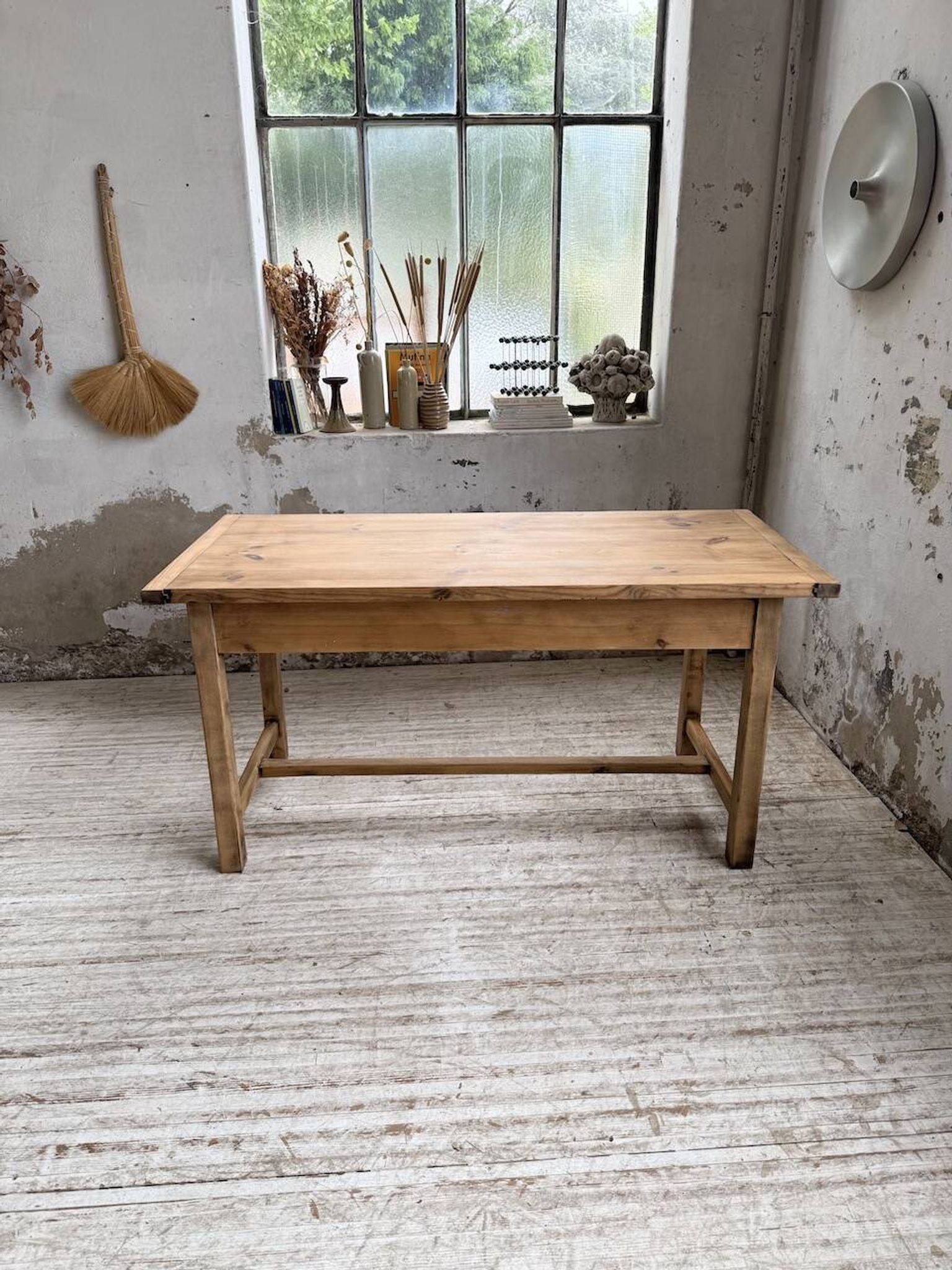 Farm table in pine, 1950s