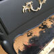 Black restyled vintage chest of drawers