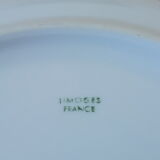 Six Limoges porcelain plates