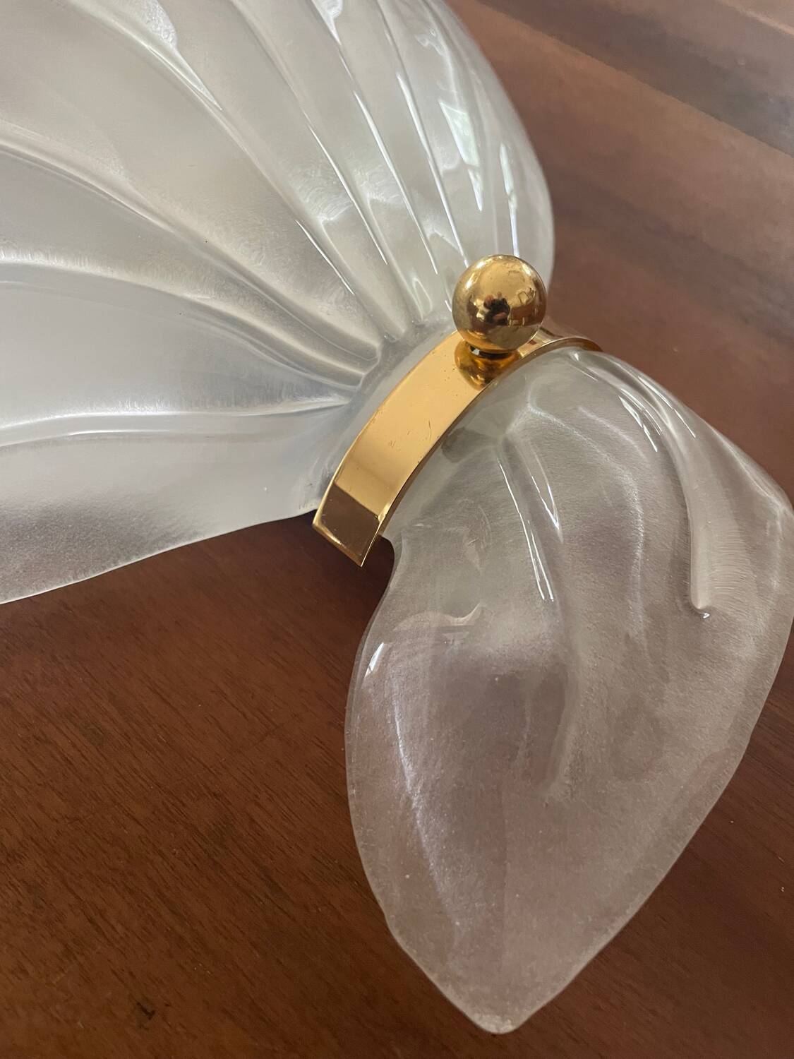 Applique coquille Murano vintage