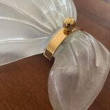 Vintage Murano shell wall lamp