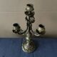 Old metal candlestick