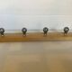 Porte torchons boules métal bois