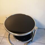 Round coffee table 3 extendable trays