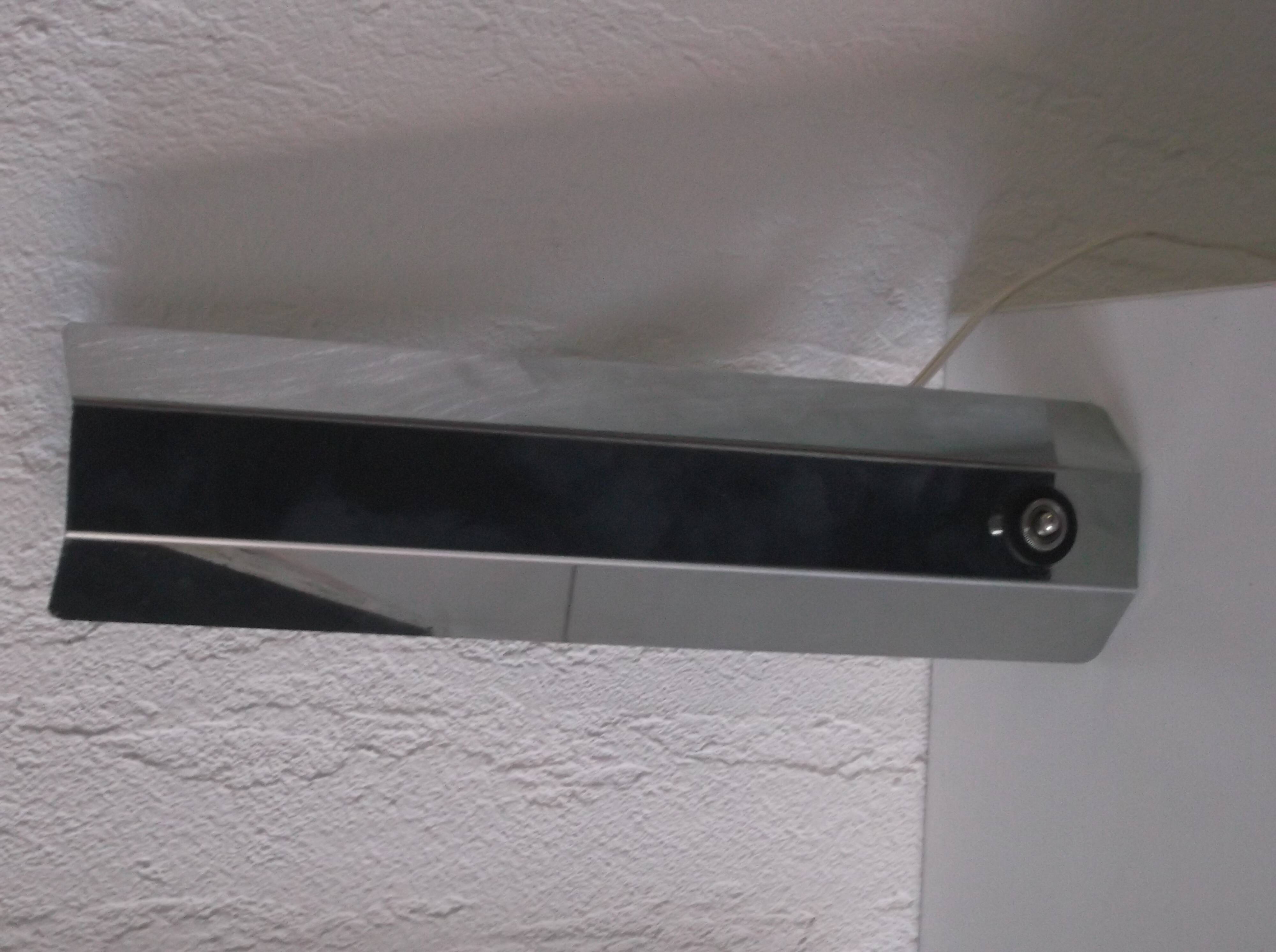 Pair of vintage chrome