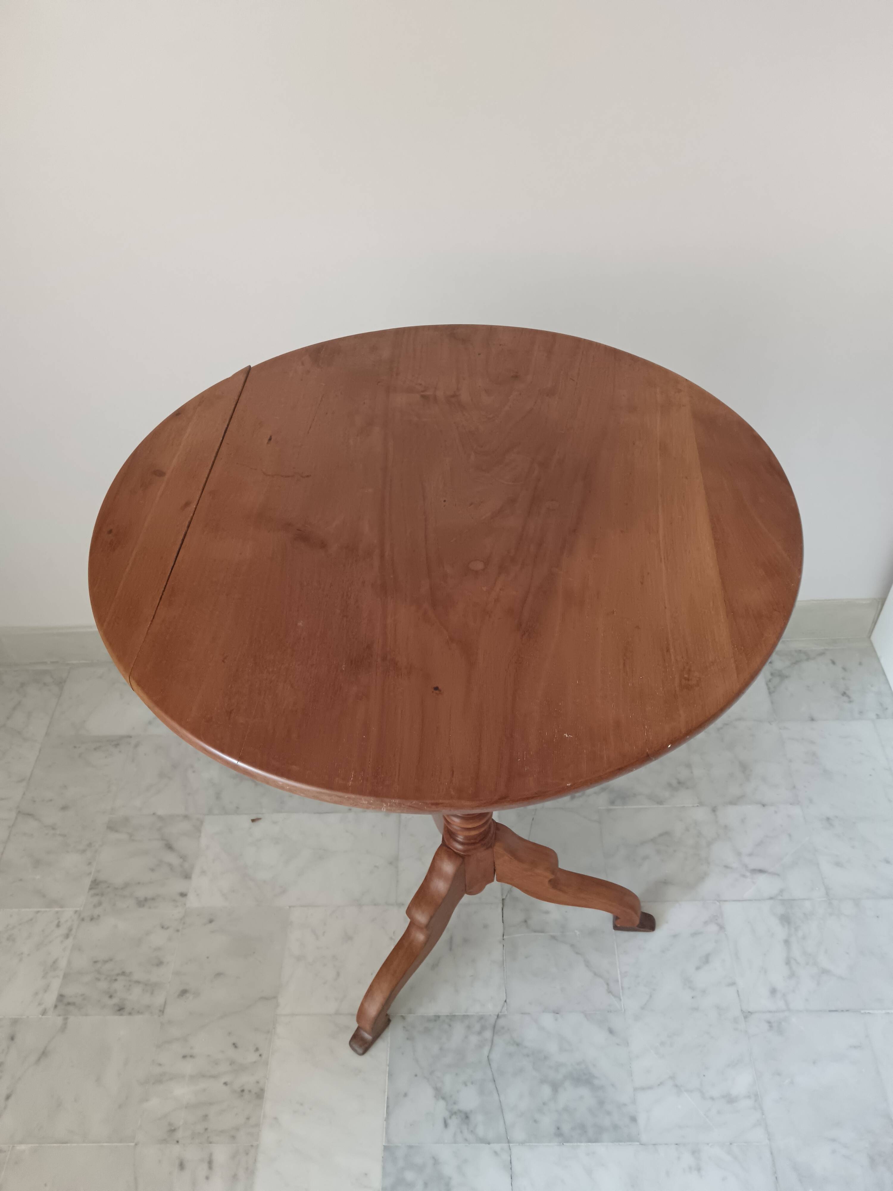 Wooden side table