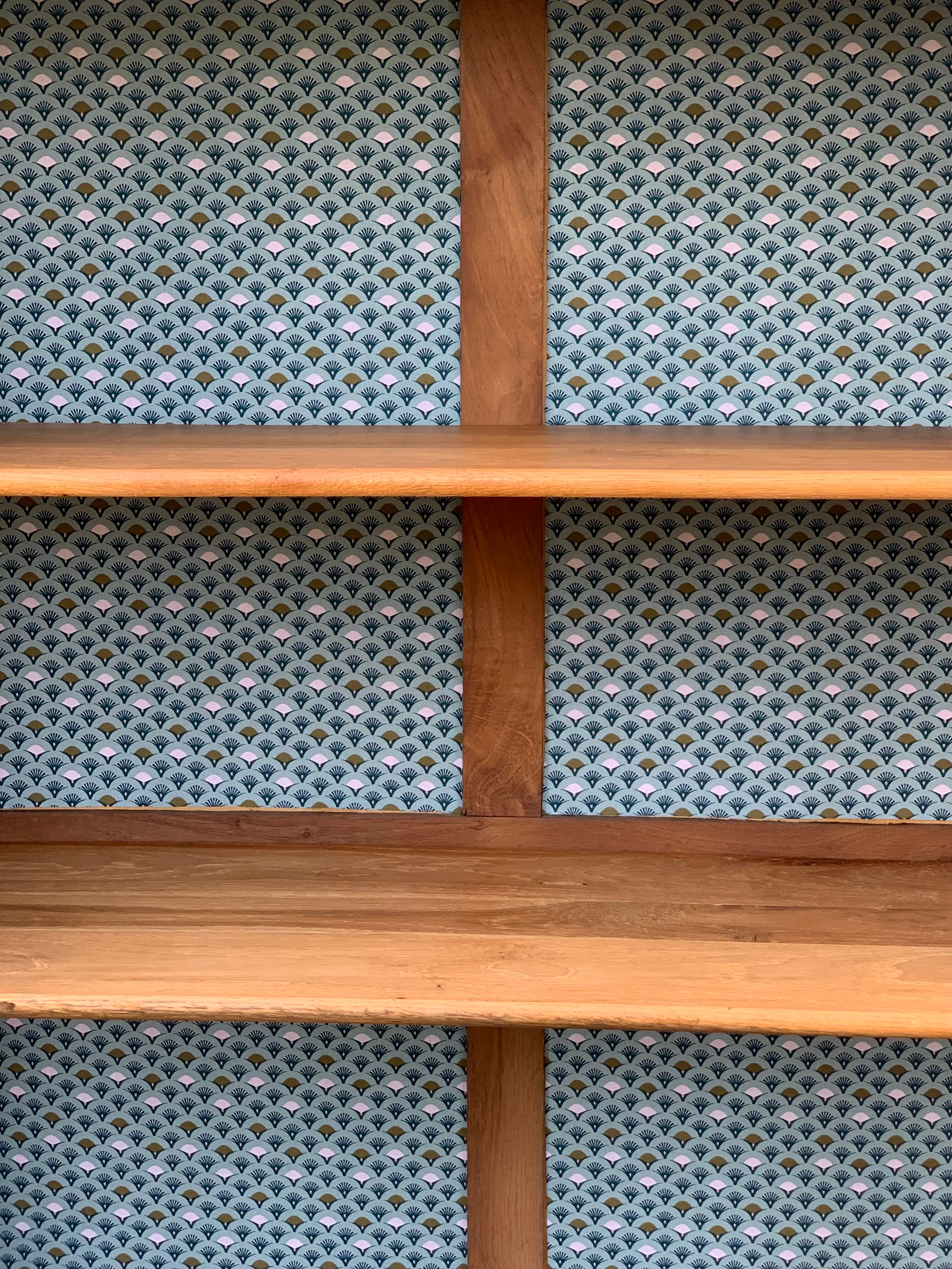 Parisian glass cabinet art deco 1940