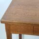 Rustic wood desk 1 drawer of the years 60