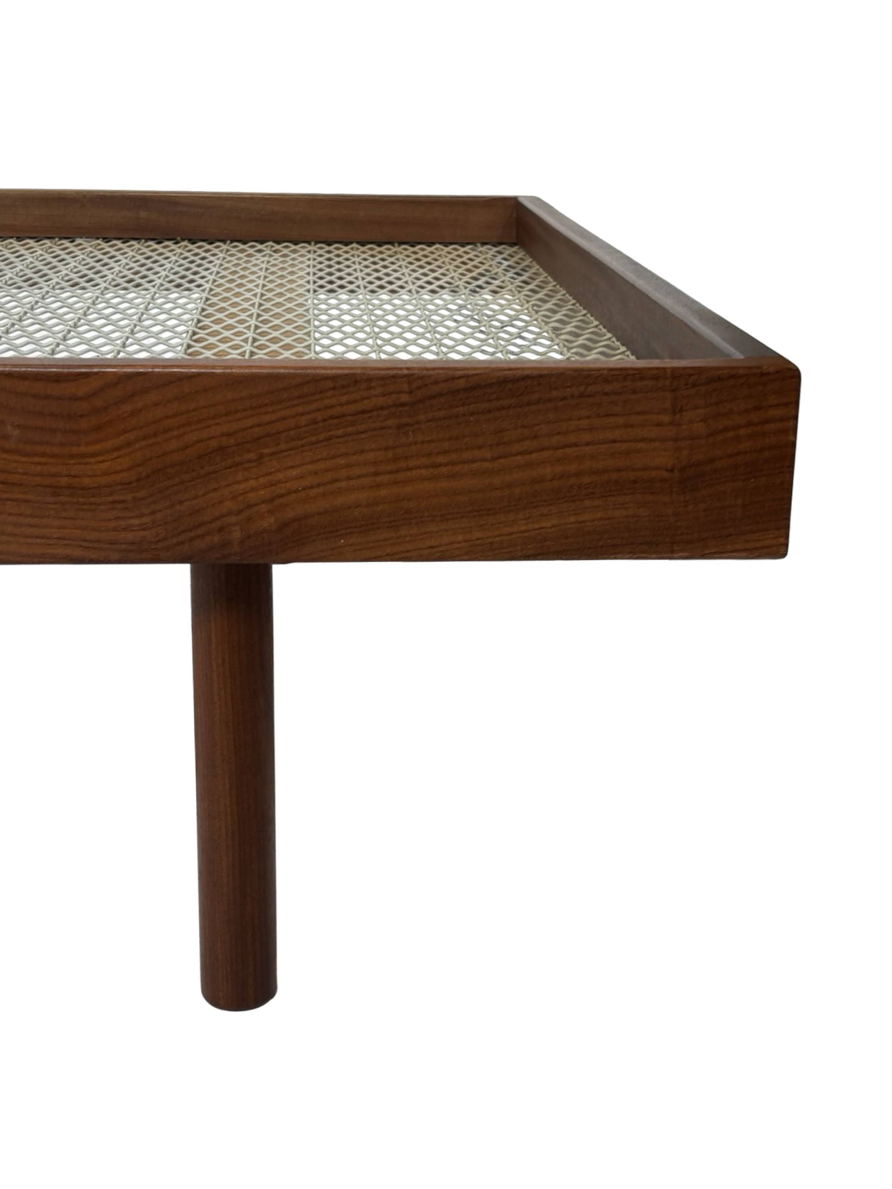 Vintage daybed minimalist design in Teak 1960s
