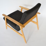 Pair of armchairs Ąžuolas by Valerija EMA Cukermanienė for Vilniaus Baldų Kombinatas, 1968