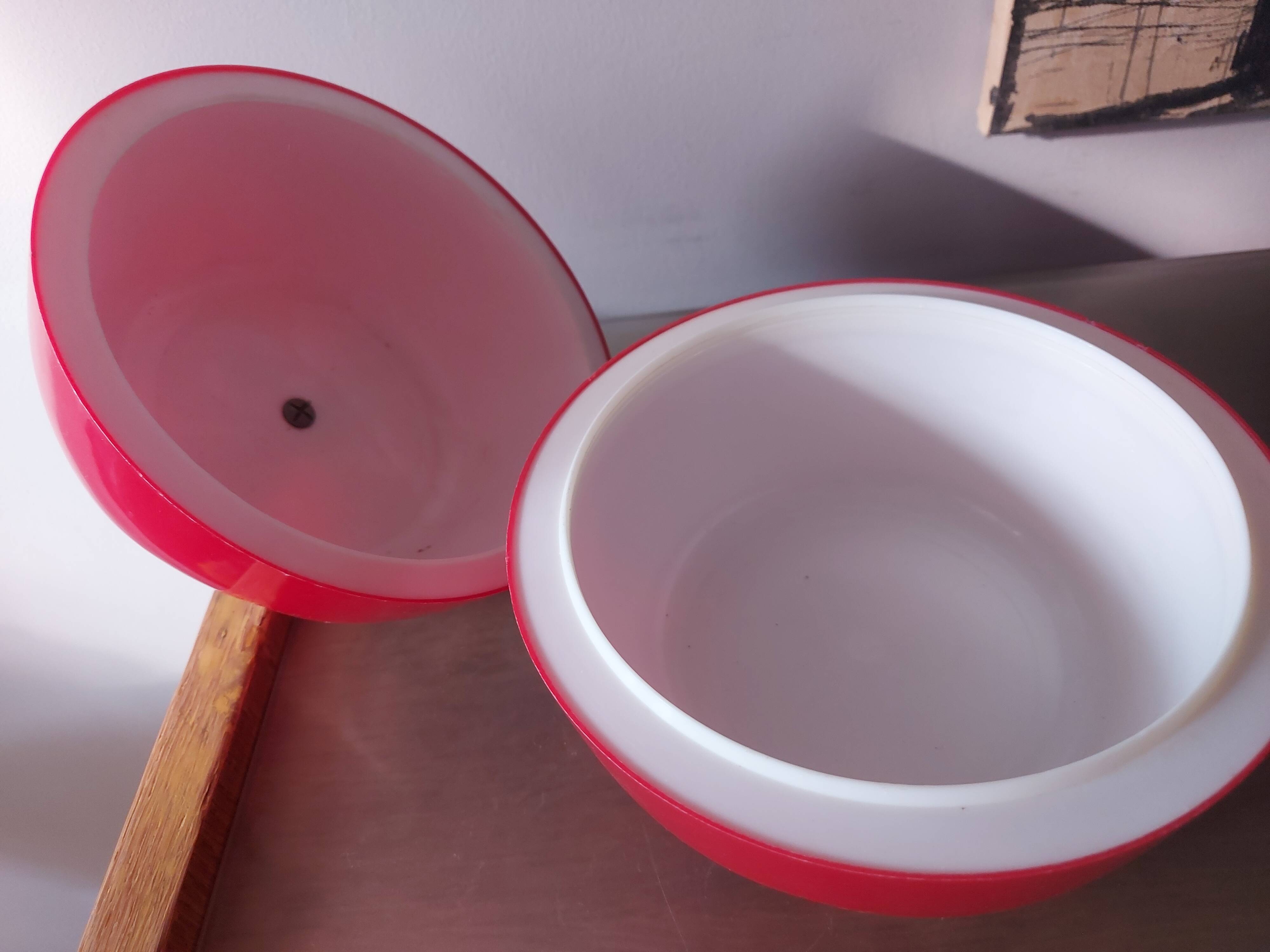 Vintage tomato ice bucket