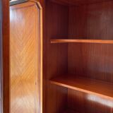 Armoire/bibliothèque en bois, années 1950/60