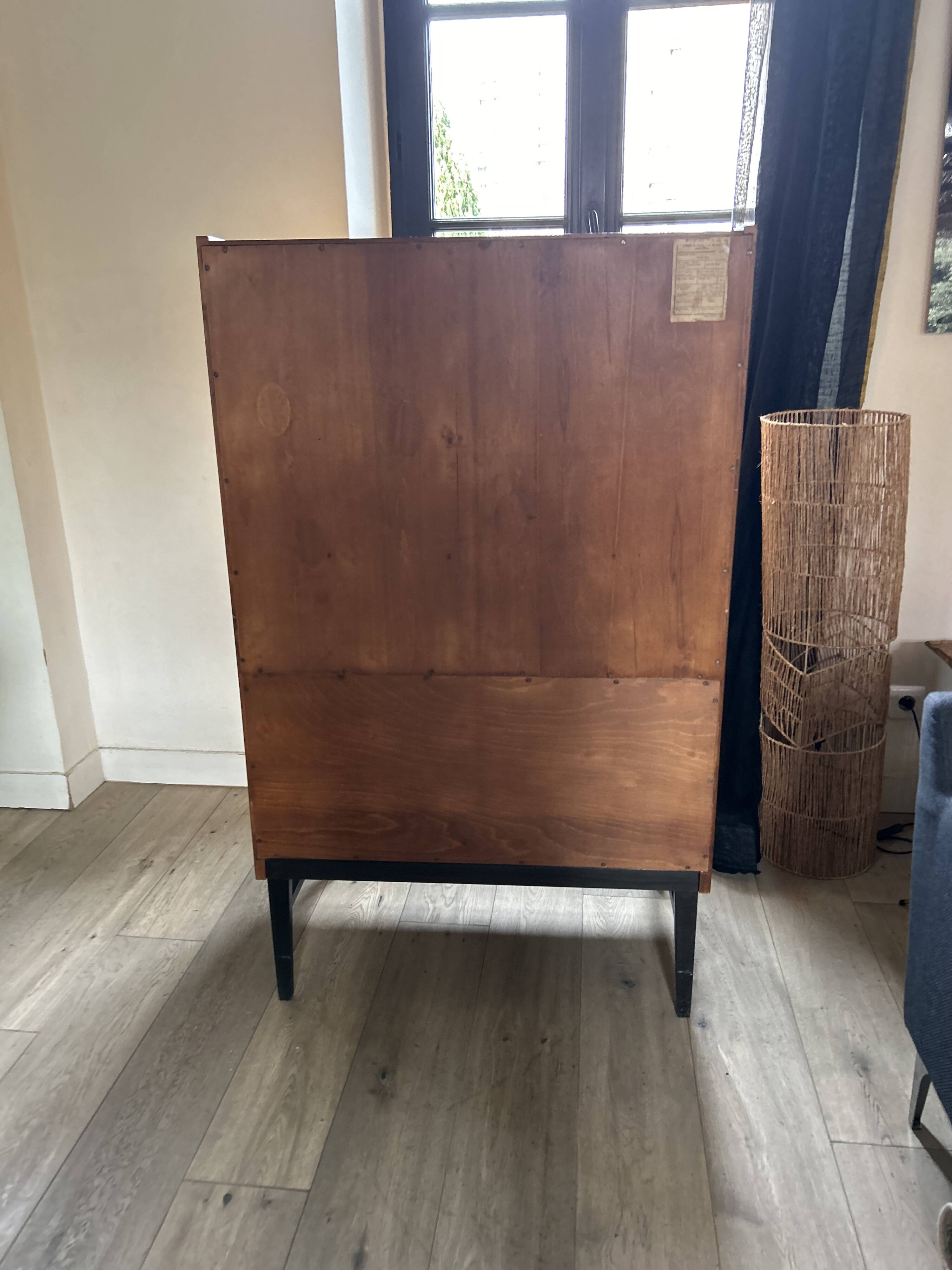 Vintage secretary desk by Frantisek Mezulanik, 1960
