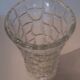 Vintage glass vase 70s