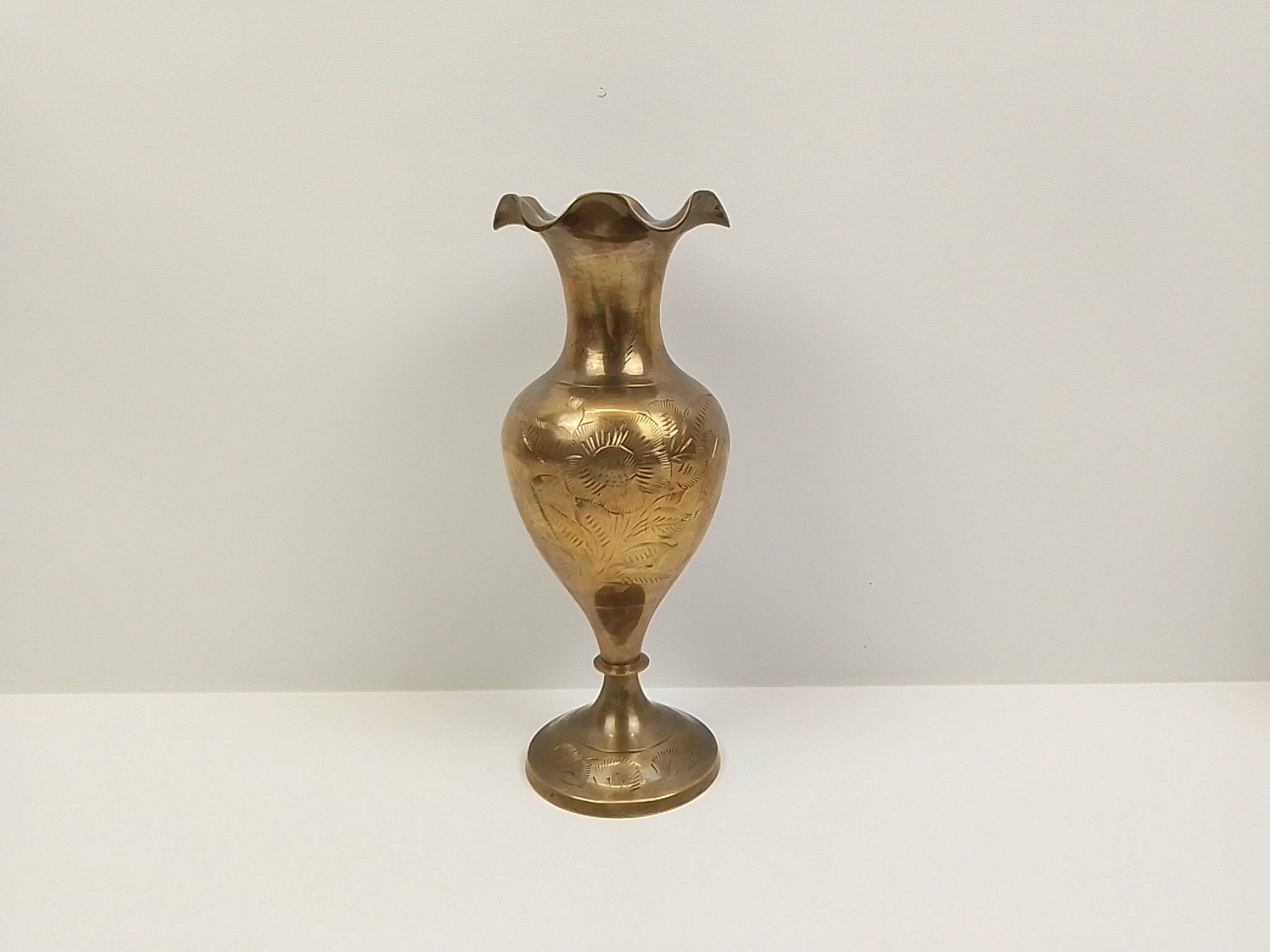 Brass vase 24 cm