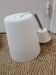 Suspension opaline blanche
