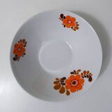 Vintage saxony porcelain salad bowl gdr colditz