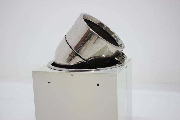 Rare Industrial Lamp by Arch. Ladislav Vrátník for Gallery Mánes, 1970s