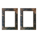 Paire de miroirs italiens du XVIIIe siècle