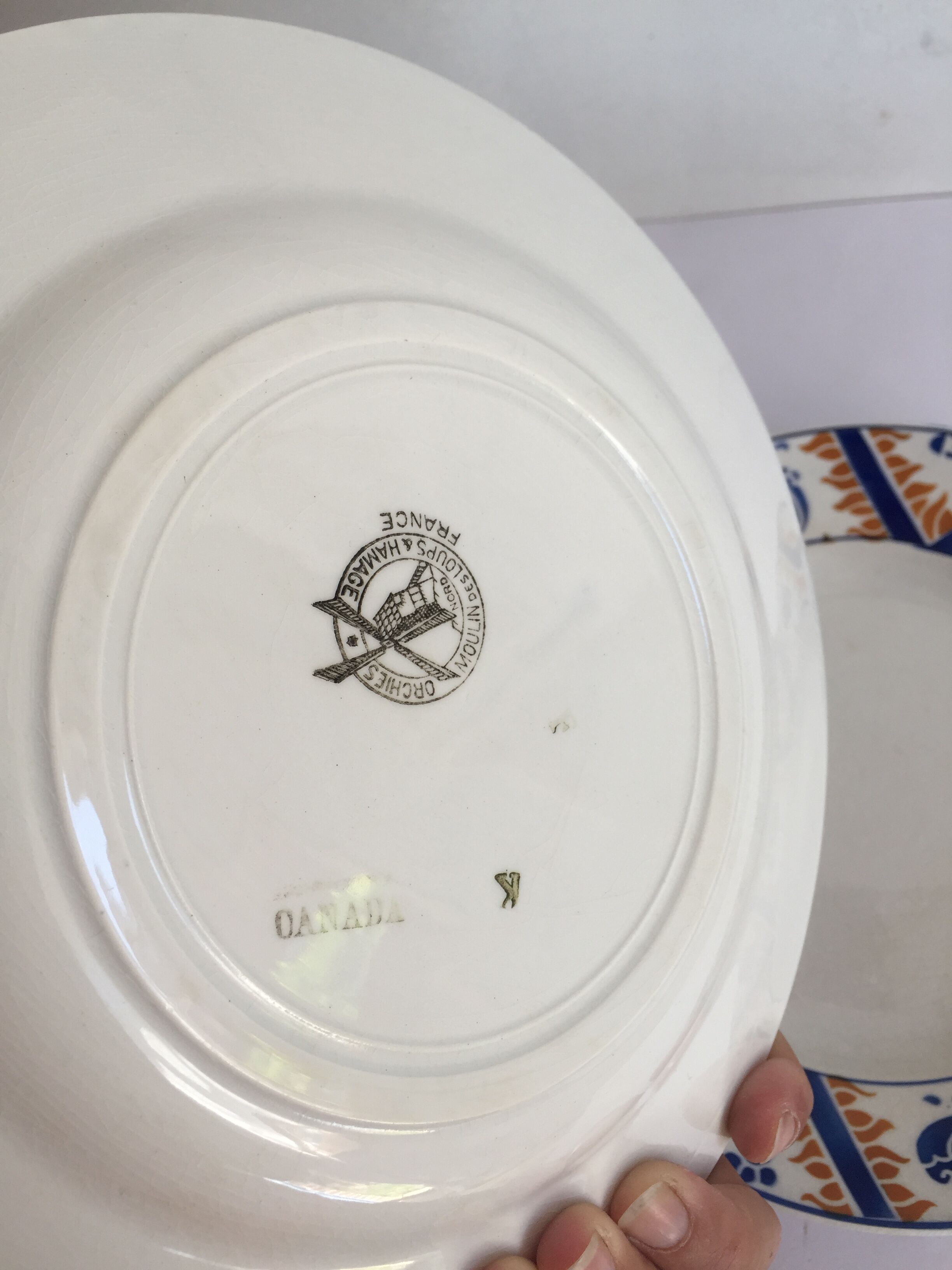 3 plates Moulin des Wolves