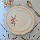 Cake service with mismatched plates