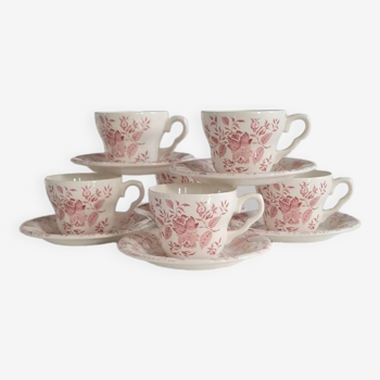 Vintage English earthenware tea service